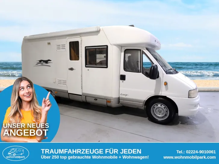Fahrzeugbild Laika Ecovip R 660/Festbett/Klima/Markise/DPF-Grün #2