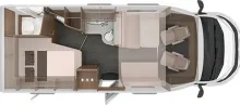 Grundriss Tag Knaus L!VE WAVE 650 MF