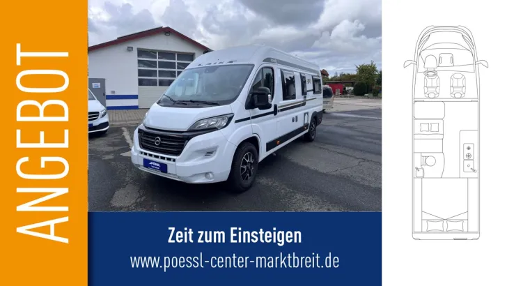 Fahrzeugbild Laika Kosmo 6.4, wie Pössl Roadcruiser B, Markise #2
