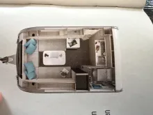 Grundriss Tag Adria Altea 4 four 362 XH Go Signature! Gut geplegt