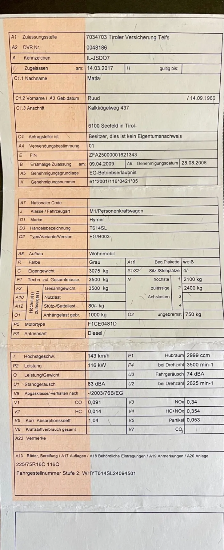 Fahrzeugbild Hymer Tramp SL 614 ! Der Camper ist 17 #7