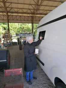 Fahrzeugbild Ford Transit Custom L2 - H2 - 2,0 l Diesel VK 15 -Yachtausbau! der Hammer #41