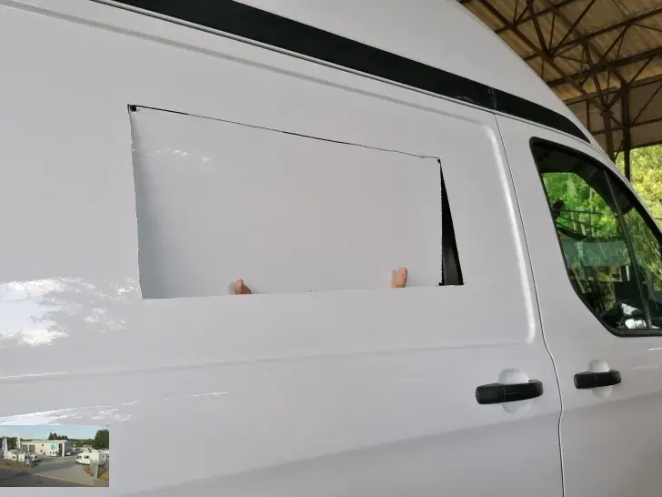 Fahrzeugbild Ford Transit Custom L2 - H2 - 2,0 l Diesel VK 15 -Yachtausbau! der Hammer #43