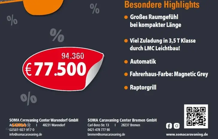 Fahrzeugbild LMC Tourer H 634 - SOMA CAMP Magnetic Ed. Ford - MODELL 2026 !!! #19