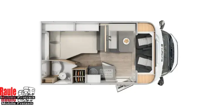 Fahrzeugbild Sunlight T 58 Adventure mit Hubbett & Automatik #1