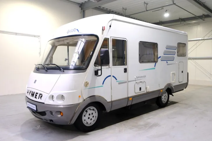 Fahrzeugbild Hymer B 524/Festbett+Hubbett/Garage/Solar/Markise #4