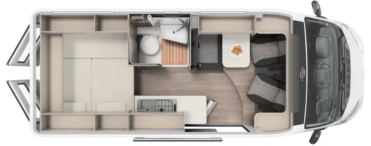 Fahrzeugbild Carado CV600 PRO+*Automatik*Schwenkbad* #3