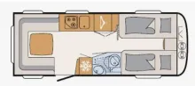 Grundriss Tag Dethleffs c' trend 515 ER
