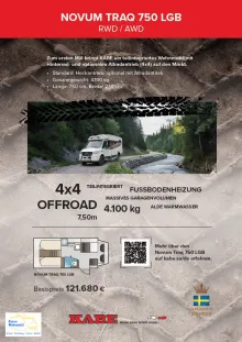 Fahrzeugbild Kabe Novum Traq 750 LGB 2026 #2