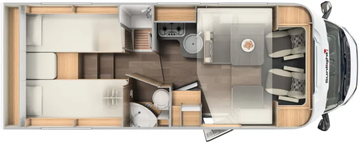 Fahrzeugbild Sunlight T 68 #5