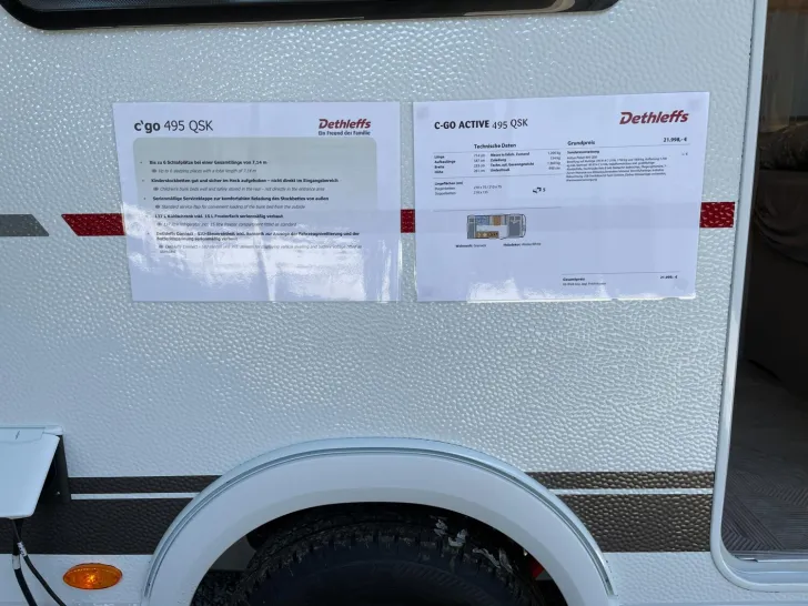Fahrzeugbild Dethleffs c-go Active 495 QSK kurzfristig lieferbar #6