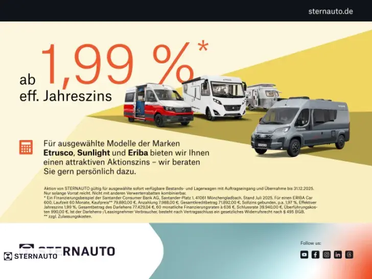 Fahrzeugbild Sunlight Fiat T 68 #13