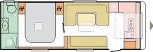Grundriss Tag Adria Alpina 663 HT