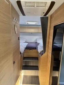 Grundriss Nacht Adria Coral XL All-In 660 SL Klima Navi Fahrradtr