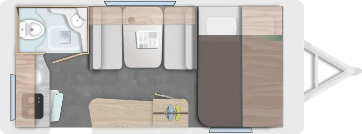 Grundriss Tag Sterckeman Easy 420CP