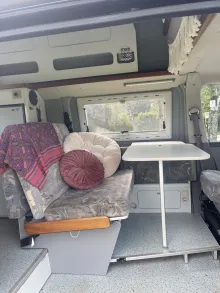 Grundriss Nacht VW California T5 Camper mit neuem Getriebe