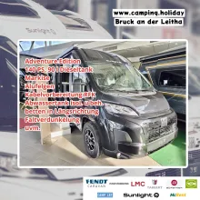 Frontal Vorne Sunlight Camper Van CLIFF 640 Adventure Edition