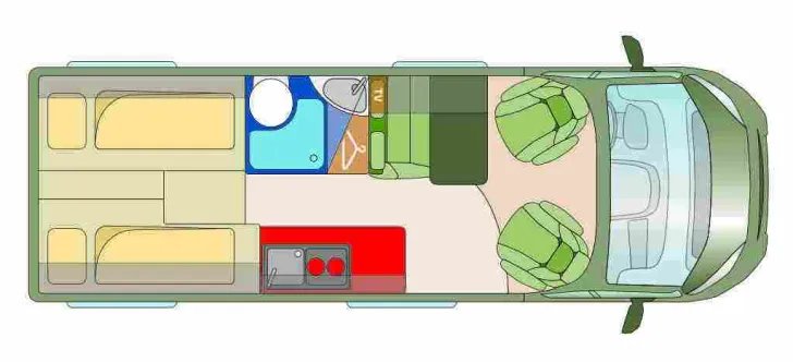 Grundriss Tag Roadcar R 640 ----> jetzt € 8.065,- sparen!