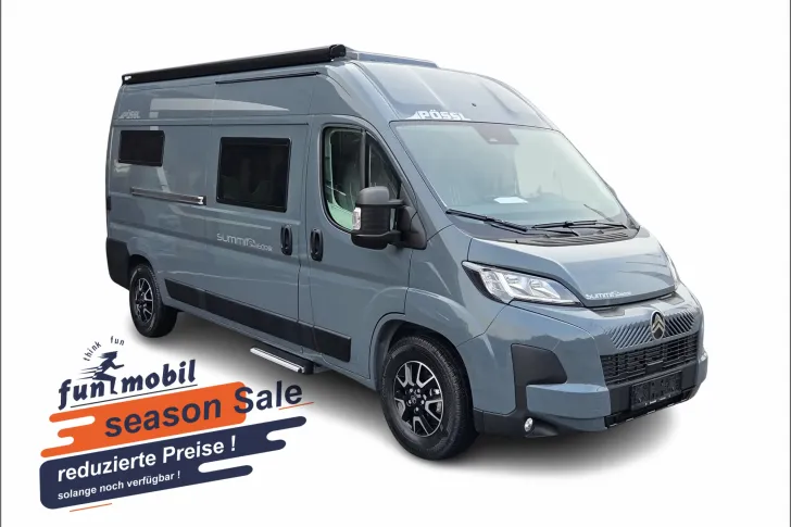 Fahrzeugbild Pössl Summit SHINE 600 LR mit Längsbetten #1