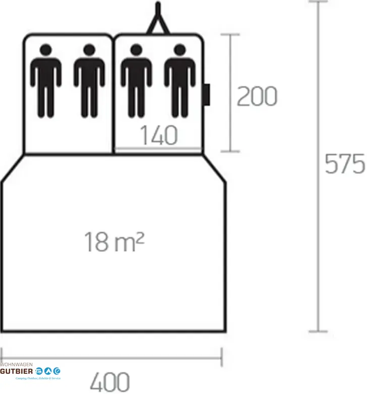 Grundriss Tag Isabella Camp-let Passion