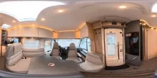 360° Innenansicht Malibu I 470 RB LE K comfort ohne Hubbett ALDE Lithium