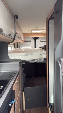 Sicht vorne-hinten Knaus BoxLife 600 ME Autonomes Fahren