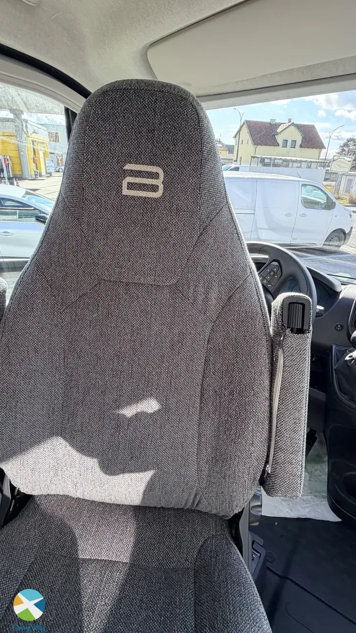 Sicht vorne-hinten Bürstner Papillon PC 6.0