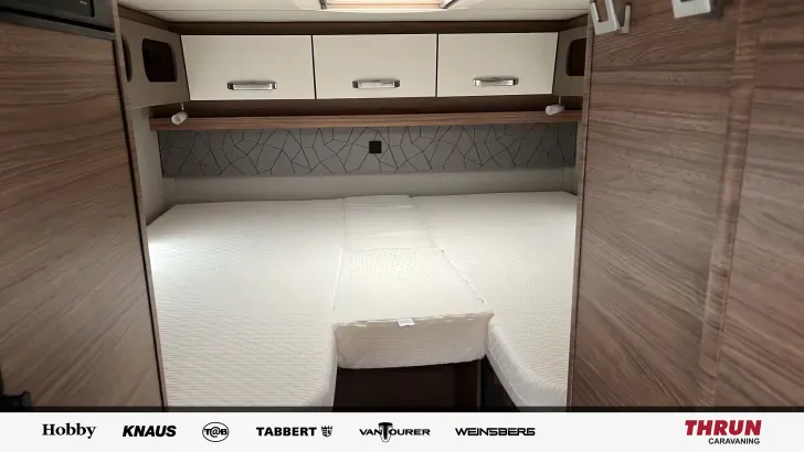 Weitere Betten Weinsberg CaraCompact 600 MEG EDITION [PEPPER] *2025*Autom*TV*Rahmenfenster*