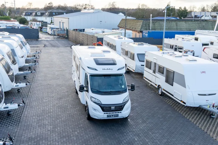 Fahrzeugbild Hobby Optima T65GE De Luxe *Einzelbetten*Navi*Markise #1