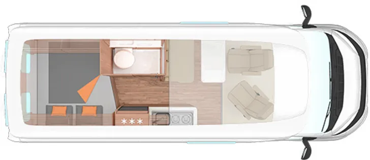 Fahrzeugbild Weinsberg CaraBus 600/601 MQH*AUTARK*5x SCHLAFPL. AHK #2