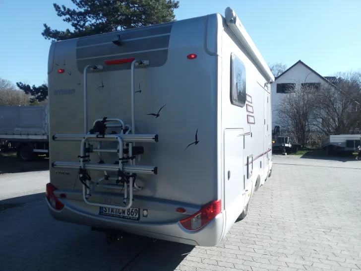 Grundriss Tag Hymer Camp CL 622 CL gut gepflegt