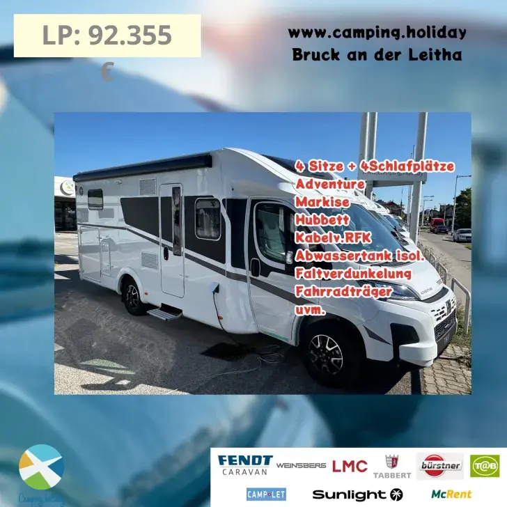 Frontal Vorne Sunlight T 68C Adventure Edition