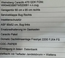 Fahrzeugbild Weinsberg CaraCito 470 QDK #11