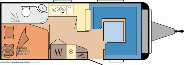 Grundriss Tag Hobby Prestige 560 FC 2025