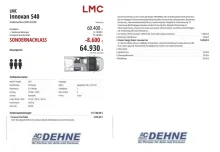 Fahrzeugbild LMC Innovan 540 Sondernachlass EUR 8.630,00 #3