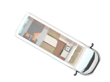 Grundriss Tag Weinsberg CaraLife 630 LQ minus 13433,-  kein Mietwagen