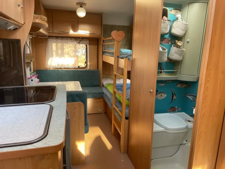 Grundriss Tag Bürstner Ventana 480 TK sehr gut gepflegt