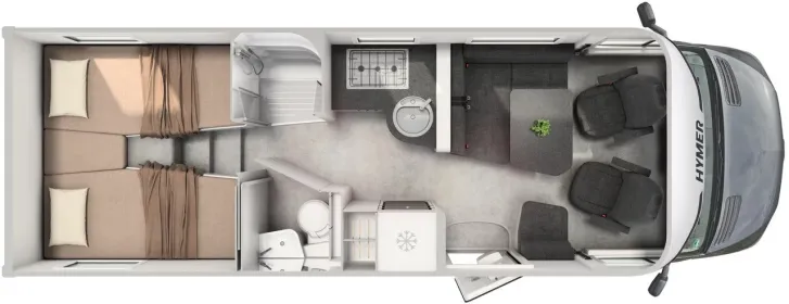 Fahrzeugbild Hymer B-ML T 780 BlackLine *Arktis- & Winterpaket* #3