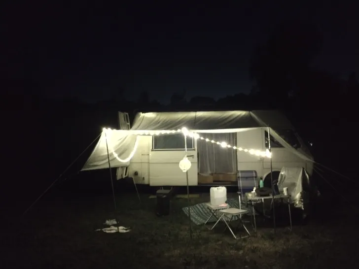 Grundriss Nacht VW Sonstige LT 28 top Camper, top Moto