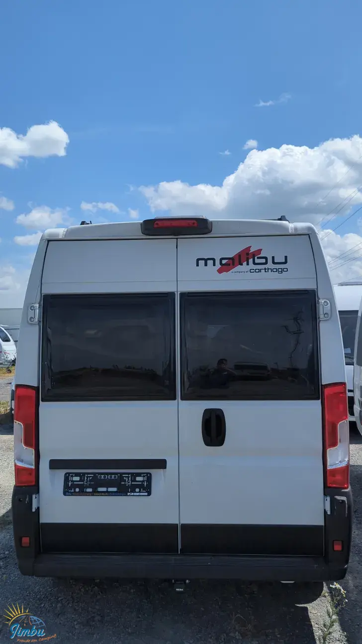 Seitlich Malibu Van Comfort 600 DB charming GT skyview Auto./Aufstelld./AHK 109-2280