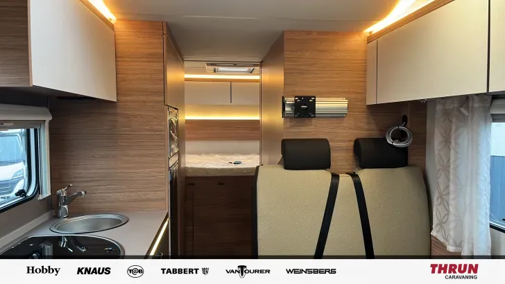 Sicht vorne-hinten Weinsberg CaraHome 650 DG für die Familie*Isofix*