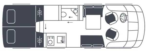Tagesgrundriss Niesmann + Bischoff Arto 78