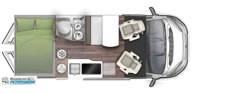 Grundriss Tag Forster V 599 HB Automatik * 3,5 t * 140 PS