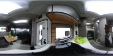 360° Innenansicht Hymer ML-T CrossOver 570 AHK, 18-Zoll-Deltas,Winterpkt