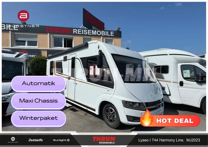 Fahrzeugbild Bürstner Lyseo I 744 HARMONY-LINE | AUTOMATIK #1