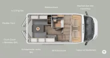 Fahrzeugbild Sunlight Camper Van CLIFF 540 Vanlife #21