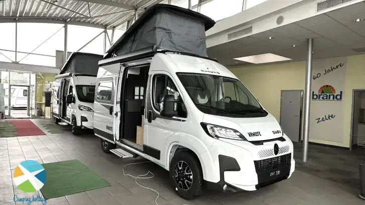 Schräg Vorne Sunlight Camper Van CLIFF 540 Vanlife