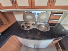 Grundriss Nacht Hobby Prestige 650 WFU gut gepflegt