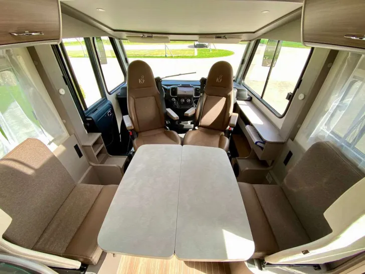 Grundriss Nacht Etrusco I 7400 QBC Sehr Gut Gepflegt