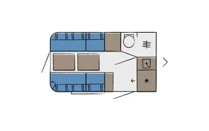Grundriss Tag Hobby Beachy 360